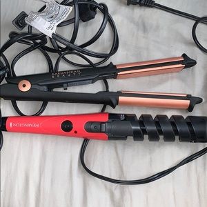 Kardashian+Remington hair curler, straighter